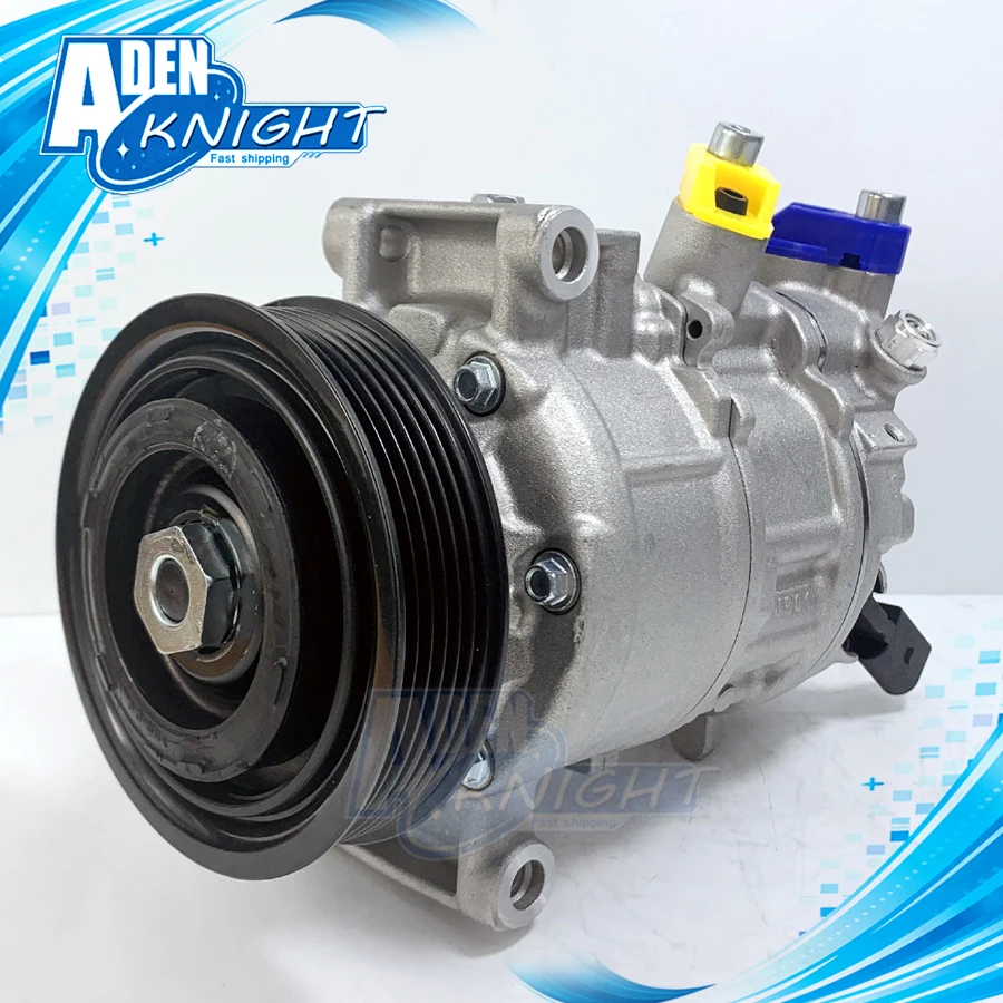 

6SES14C Auto ac compressor for AUDI A5 Q5 A4 ALLROAD 8T0260805E 8T0260805N 437100-8010 4371008010 4M0820803 447150-5356 DCP02097