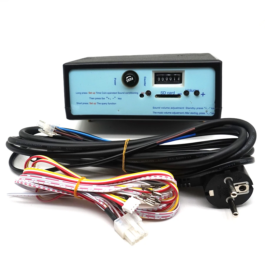 

Контроллер с 12 отверстиями, 110-220 В, музыкальная шкатулка MP3, счетчик, для игр с монетоприемником, игровой автомат Kiddie Rides, детская тележка-качалка