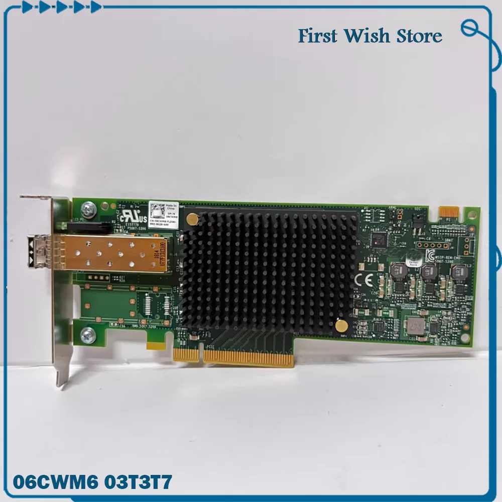 

Single-port 16Gb fiber channel card LPE31000-M6 06CWM6 03T3T7