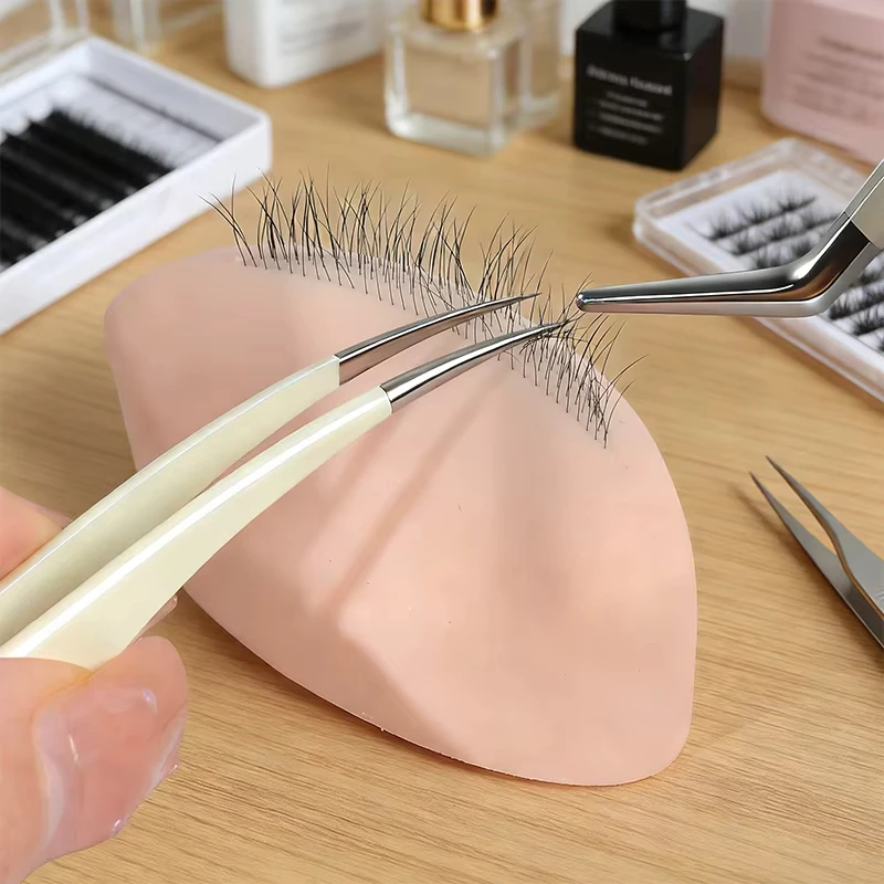 Picture 6: Women Beauty New Hot Training Lash Tools Beginner Eyelash Training Module 3/5 Layers Eyelash for Solan Summer Wedding Gift