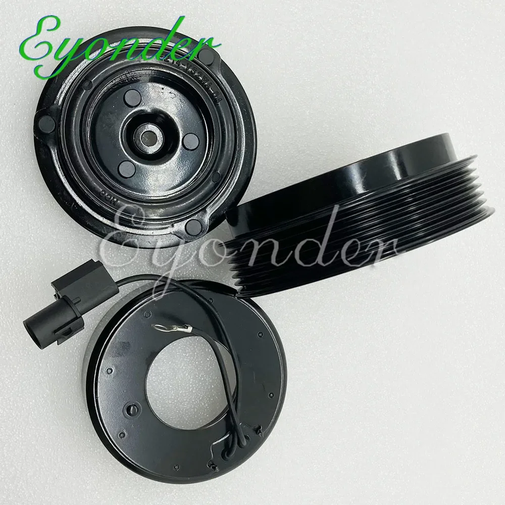 AC A/C Air Conditioning Compressor Clutch Pulley for Hyundai SANTA FE II CM 2.2 97701-2B400 97701-2B450  977012B400 977012B450