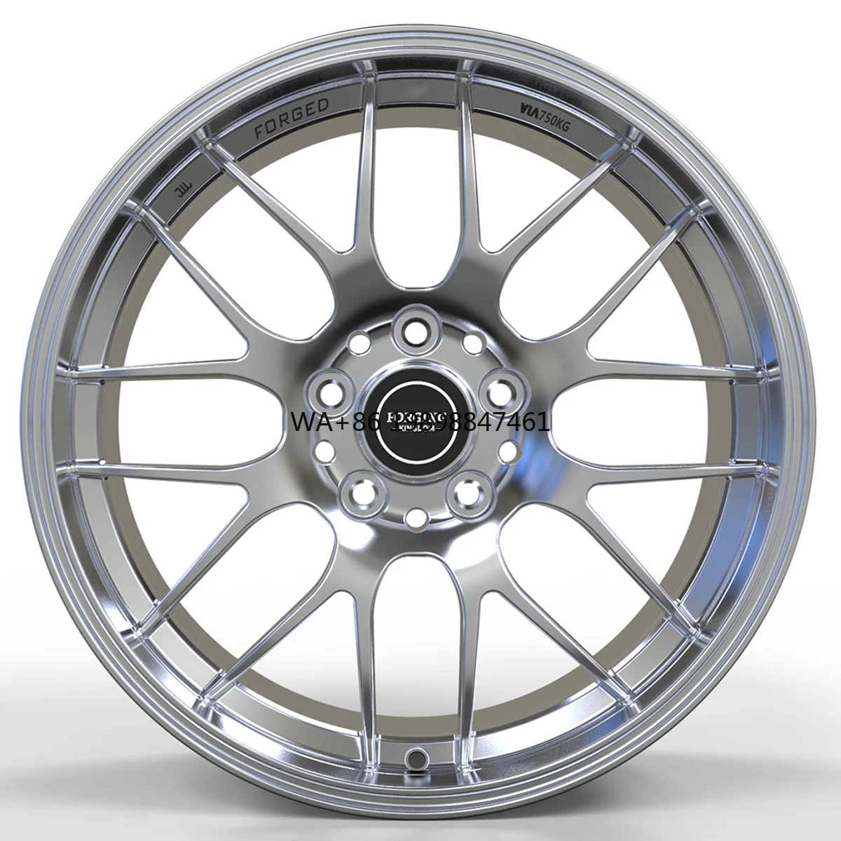 

High Quality Custom Forged Aluminum Alloy Wheels 15-26 Pulgadas 5*112 5*114.3 5*120 New Passenger Car Wheels 100mm PCD Wholesale