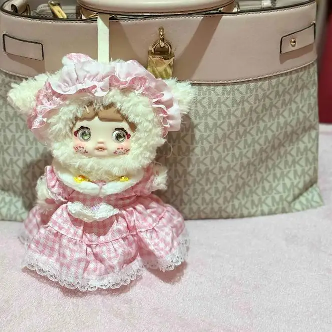 For Nommi/20Cm Cotton Doll Cute Sweet Dress 20cm Doll Up Baby Clothes Lolita Skirt for dolls decoration Fashionable clothes