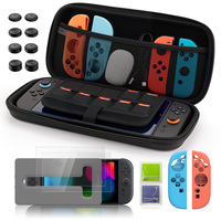 EasySMX Carry Case for Switch 2, with Screen Protectors, Protective Skin, Dust Kit, Thumb Caps Switch 2 Accessories
