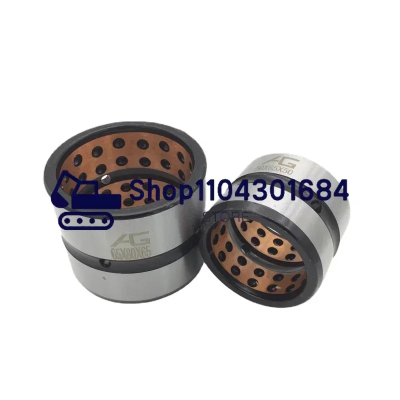 Excavator Bucket Pin Bushing 30mm 35/38/ 40/ 45/ 50/55mm Digger Shaft Sleeve Point Alloy KOBELCOSK KATO HD DOOSAN DH