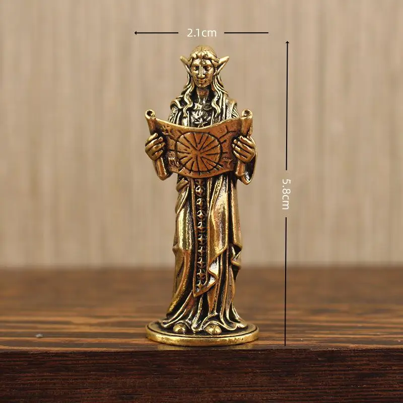 Fairy Princess Figure Home Decor Ornament Retro Desktop Decoration Craft Fairy Prophet Ornament