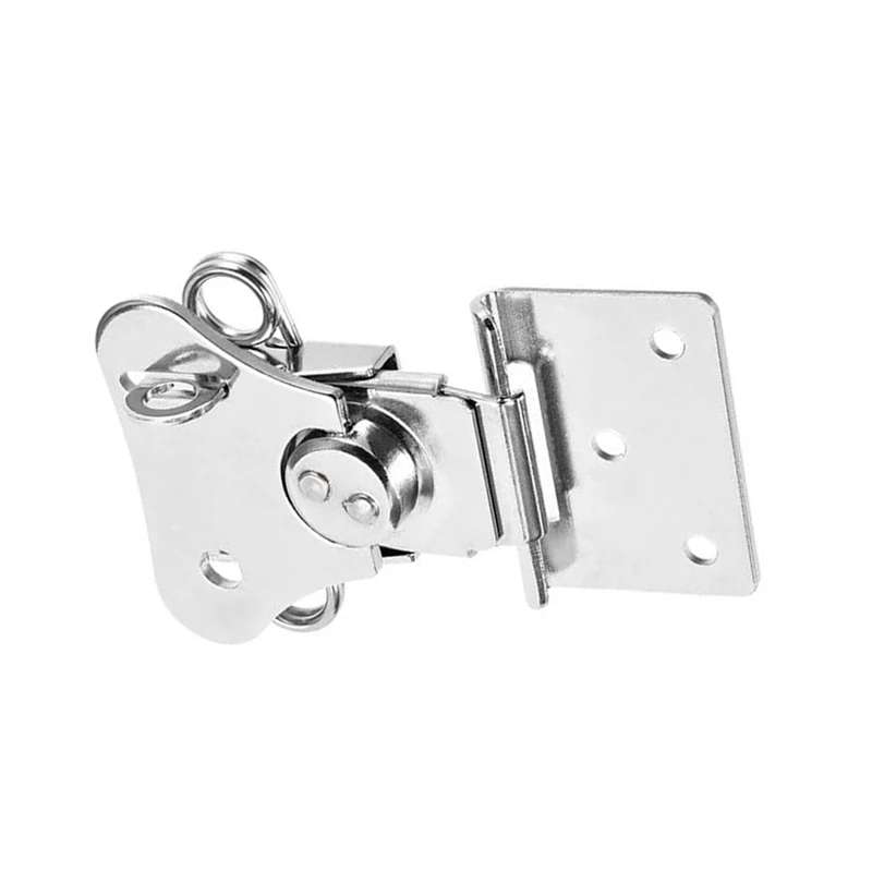 4 Pack Spring Loaded Butterfly Latch Large Doorkeeper Clamp Butterfly Box Clamp For Wooden Box, Packing Box, Air Box