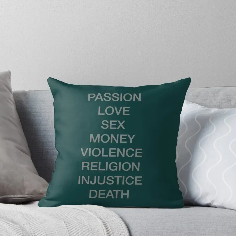 

Passion Love Sex Money Throw Pillow Decorative pillow case Decorative Sofa Cushions Christmas Pillow