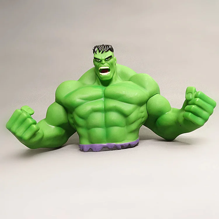 Hot Toys Animation Movie Marvel Hero Series Hulk Toy Figures Ornament Piggy Bank Decoration Doll Festival Gifts Action Figure