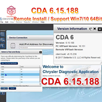 Newest CDA 6.15.188 CDA6 Engineering Software Work with MicroPod 2 for FLASH Downloader AND VIN EDITING for DODGE/CHRYSLER /JEEP