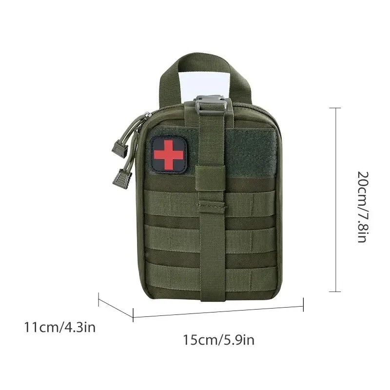 Outdoor Emergency Waistpack  Travel Storage Medical Pack Outdoor Sports Mountaineering Lifesaving Bag fishing backpack