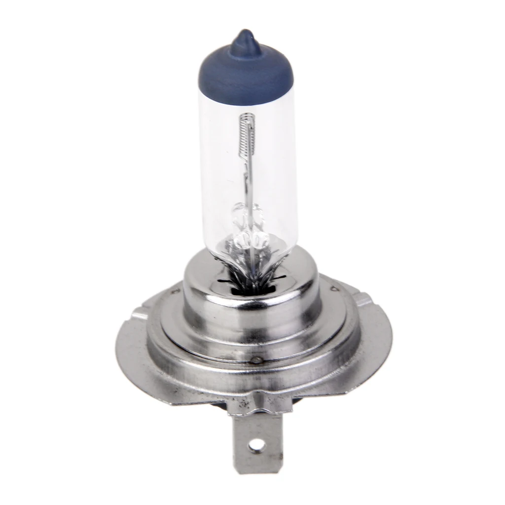 Xenon Gas Lamp H4 12V High Low Beam Bulb 55W Metal Base for Vehicle Night Driving Light Upgrade