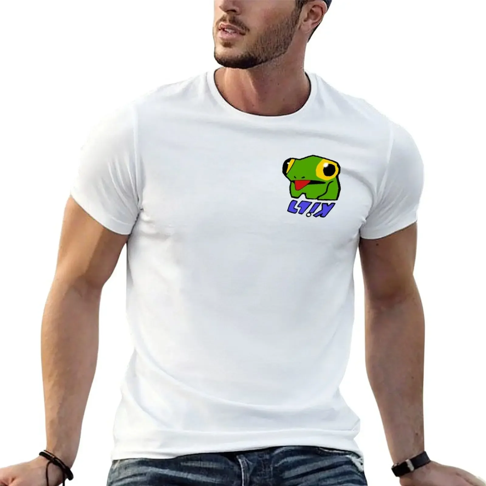 Kill Frog Joy T-Shirt anime t shirts boys whites plain mens clothes