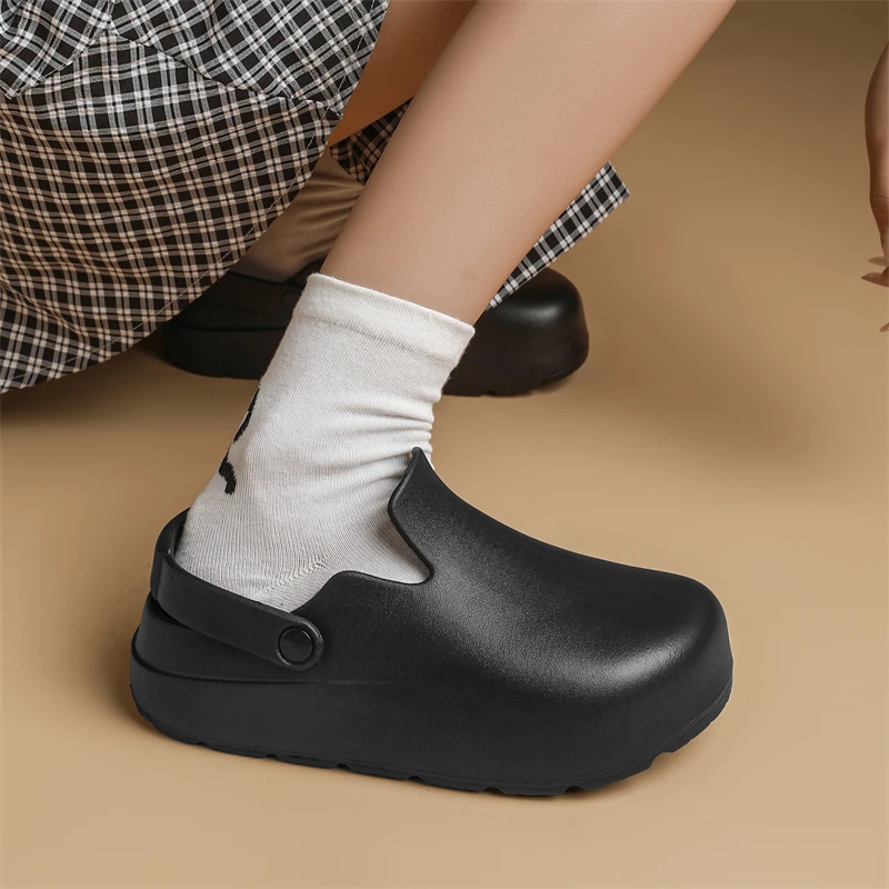 Sandalen Damen 2025, Sommer, neue Baotou-Hausschuhe, rutschfeste, leichte Strandschuhe – Detail 20