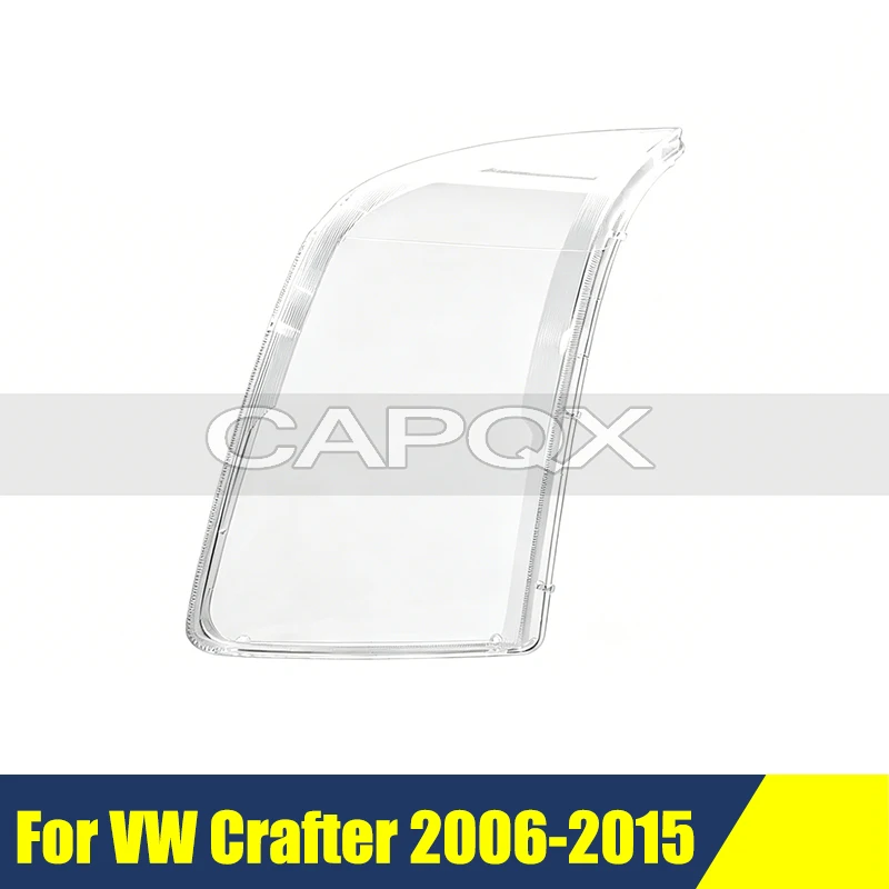 

Защитная крышка переднего бампера для фар VW Crafter 2006-2015, стеклянная накладка на фару, колпак для линзы фары