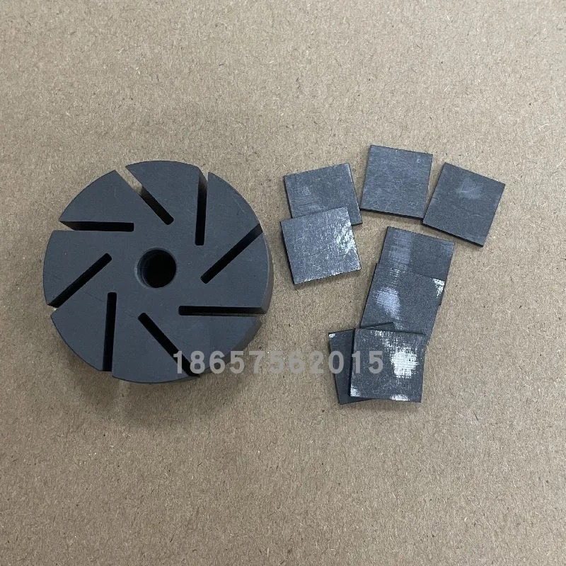 UP30 Electric Vacuum Pump Parts - Graphite Rotor 38mm OD x 11.9mm for EV Brake Systems, New Energy Vehicle Components
