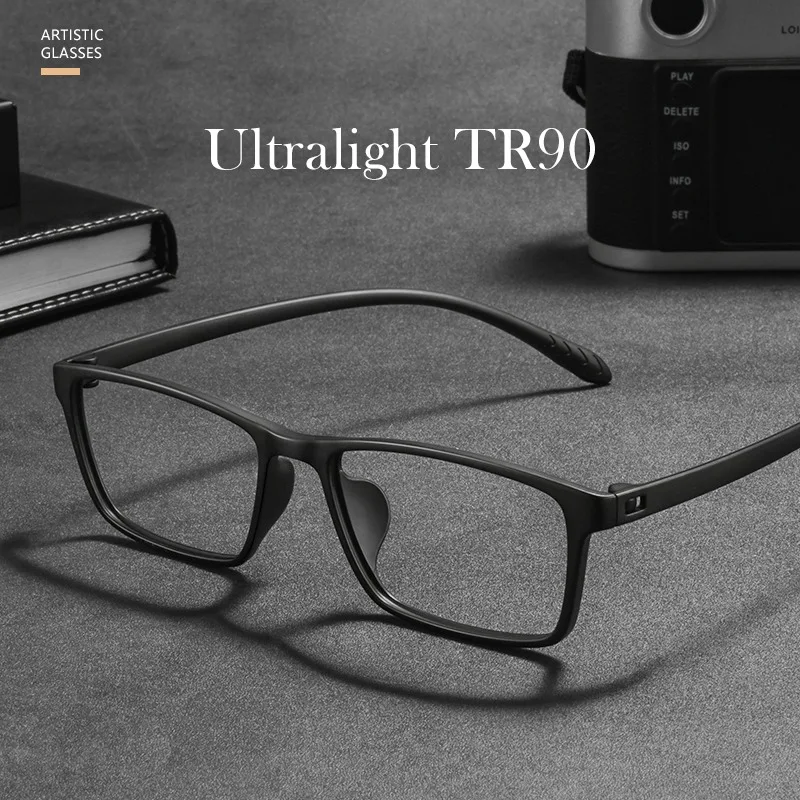 

VOSUN Screwless Safety Structure Glasses Man and Woman Ultra light 7g Plastic Titanium Optical Prescription Glasses Frame