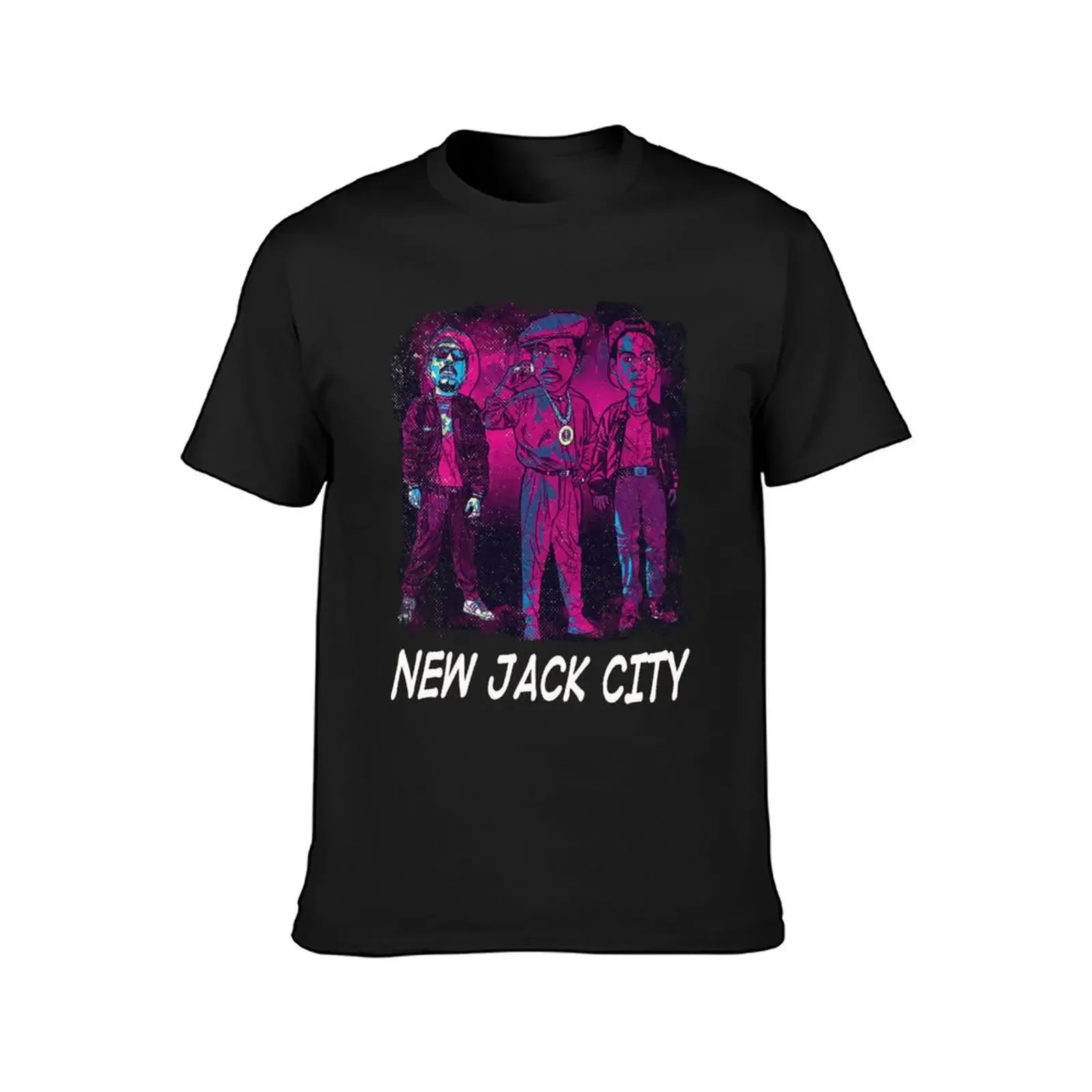 In Awe of New Jack City T-Shirt korean fashion anime t shirts Short sleeve tee vintage anime shirt black t-shirts for men