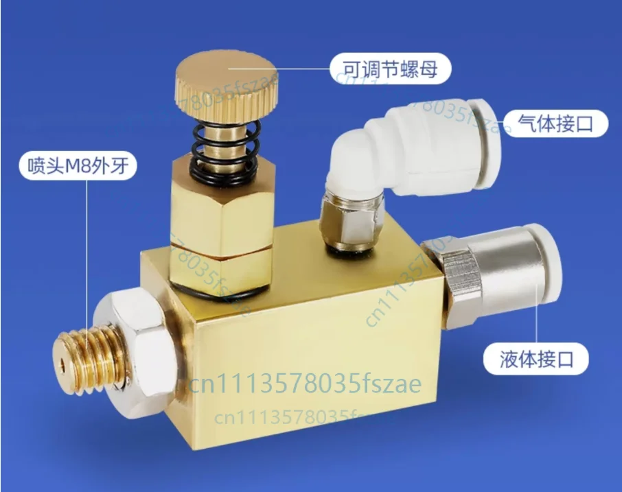 Accessories 1 pcs straight brass adjustable siphon nozzle elbow joint + elbow joint/direct joint