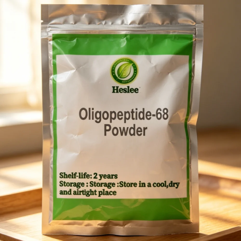 Factory pre sealing -Oligopeptide-68 powder-Skin whitening & anti wrinkle raw material 4-layer Sealed Bag Packaging 0 sold