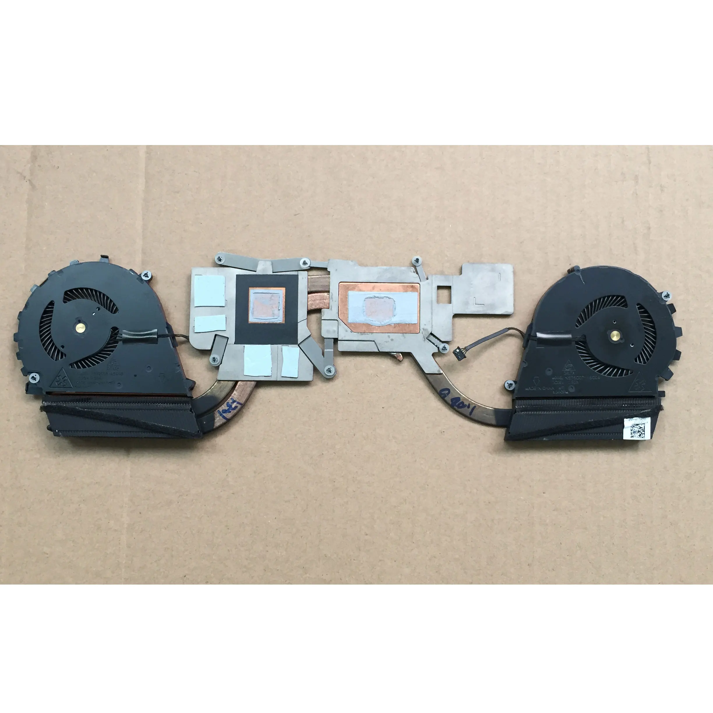 For  HP ZBook-Studio-G3 radiator fan copper tube 840960-001 AT1C4001DA0