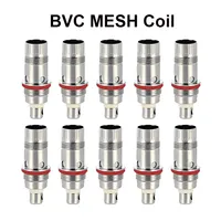 10Pcs Nautile 2S BVC Mesh Coil 0.3ohm 0.7ohm 1.0ohm 1.2ohm Meshed Coils Head for Nautilus 3 K3 Tank MTL Zelos Kit