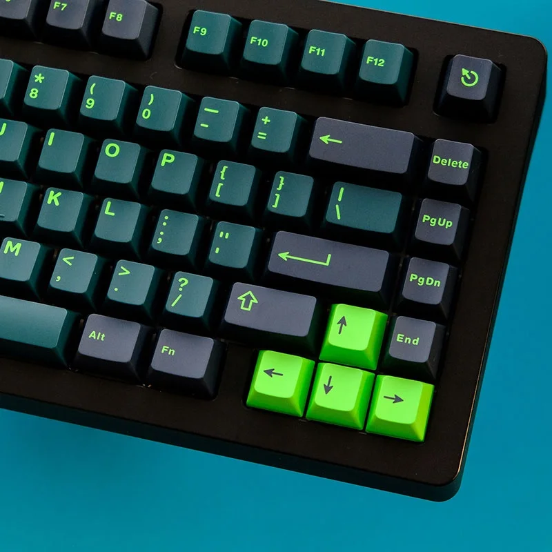 253 keys】GMK Wavez keycaps Cherry Profile fuente ABS de doble disparo para MX Switch tamaño de teclado mecánico