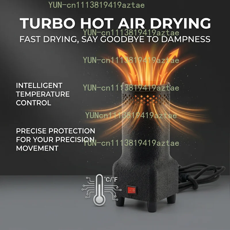 Watch Repair Drying Equipment, 3D‑Printed Large Watch Cleaning Machine Accessory for Quick Drying Washed Watch Parts