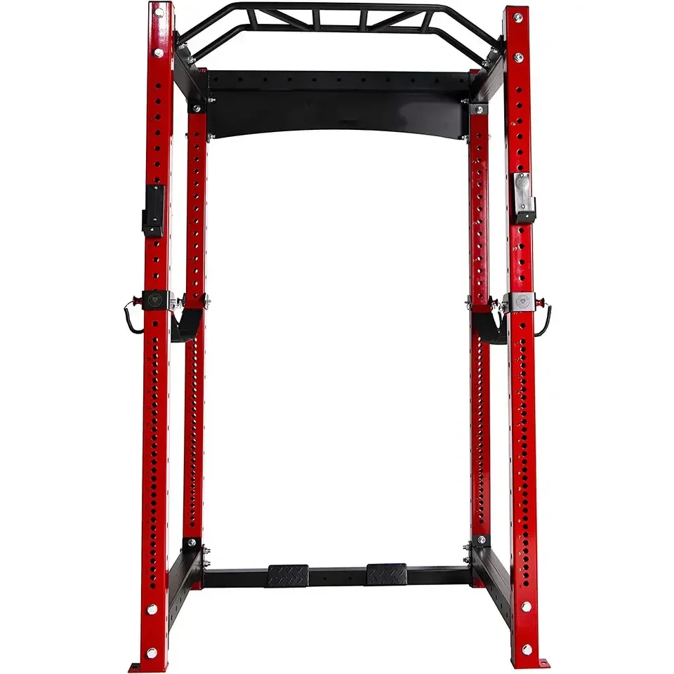 Gym machines fitness equipment New Products training rack  short home gym j hook power rack cage 3x3 power rack