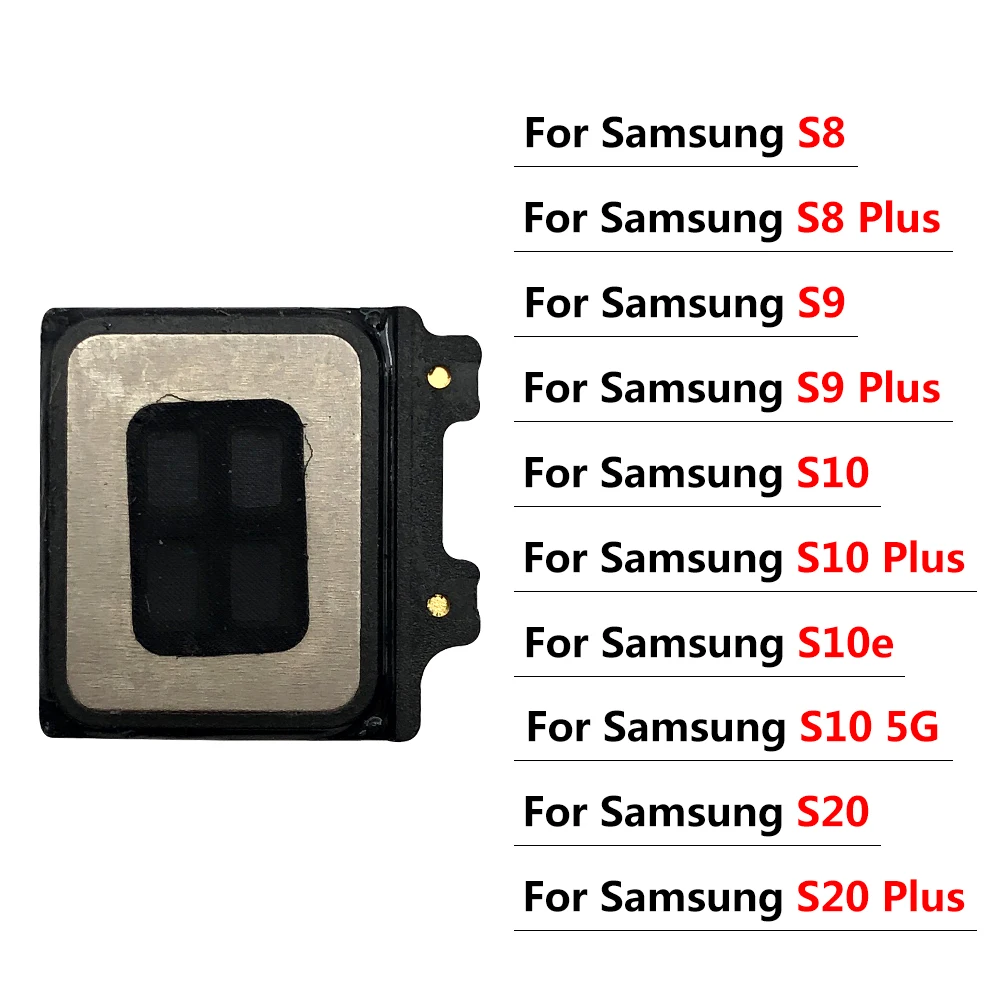 Fone de ouvido alto-falante ouvido som superior receptor flex para samsung s20 ultra s10 s9 s8 mais s7 borda