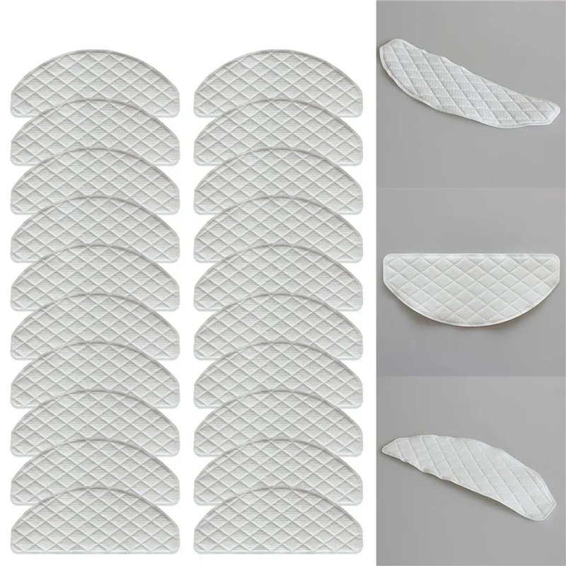 ABBK-40 шт. для Imou L11-A L11, аксессуары для пылесоса, накладка для швабры, ткань из микрофибры, тряпки для сухой и влажной стирки, домашние тряпки