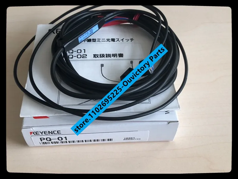 

PQ-01 PQ-02 New original KEYENCE line built-in amplifier beam type photoelectric sensor