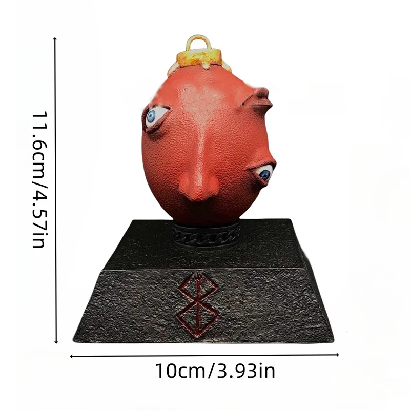 11.6cm Opened Eyes Egg Of The King Flesh Blood Behelit Berserk Resin Figurine Action Anime Model Decoration Toys Birthday Gift