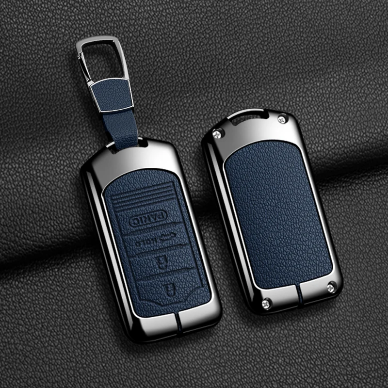 Zinc Alloy Car Remote Key Case Cover Fob Holder Shell For Acura ILX MDX ZDX RDX TLX RL TL 2009 2010 2011 2012 2013 2014 2015 view 6