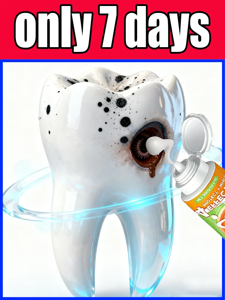 

Scientific Repairs Cavities, Cleans Plaǫue, Whitens Teeth