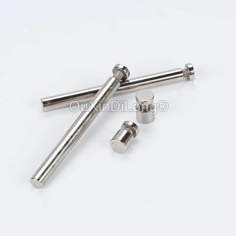 100 قطعة لافتات سطح المكتب المواجهة شبكي دعم الأظافر إطار صور أكريليك مسامير المواجهة الإعلان بين قوسين FG1150 #1