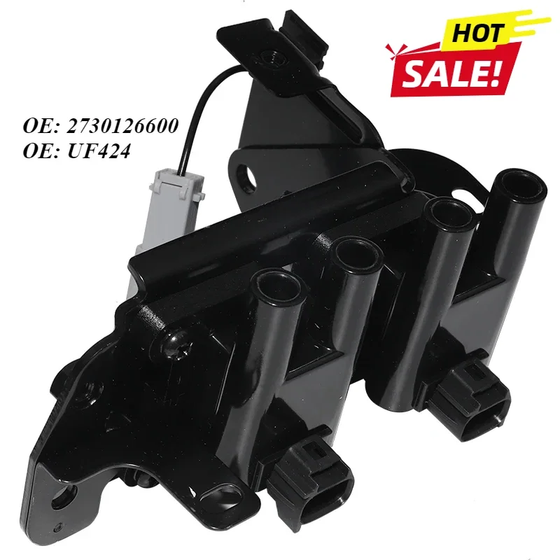 Ignition Coil For Hyundai Accent 1.6L Getz Elantra Matrix Coupe Kia Cerato Rio II 1.4 1.6 2005-2011 2730126600 27301-26600 UF424