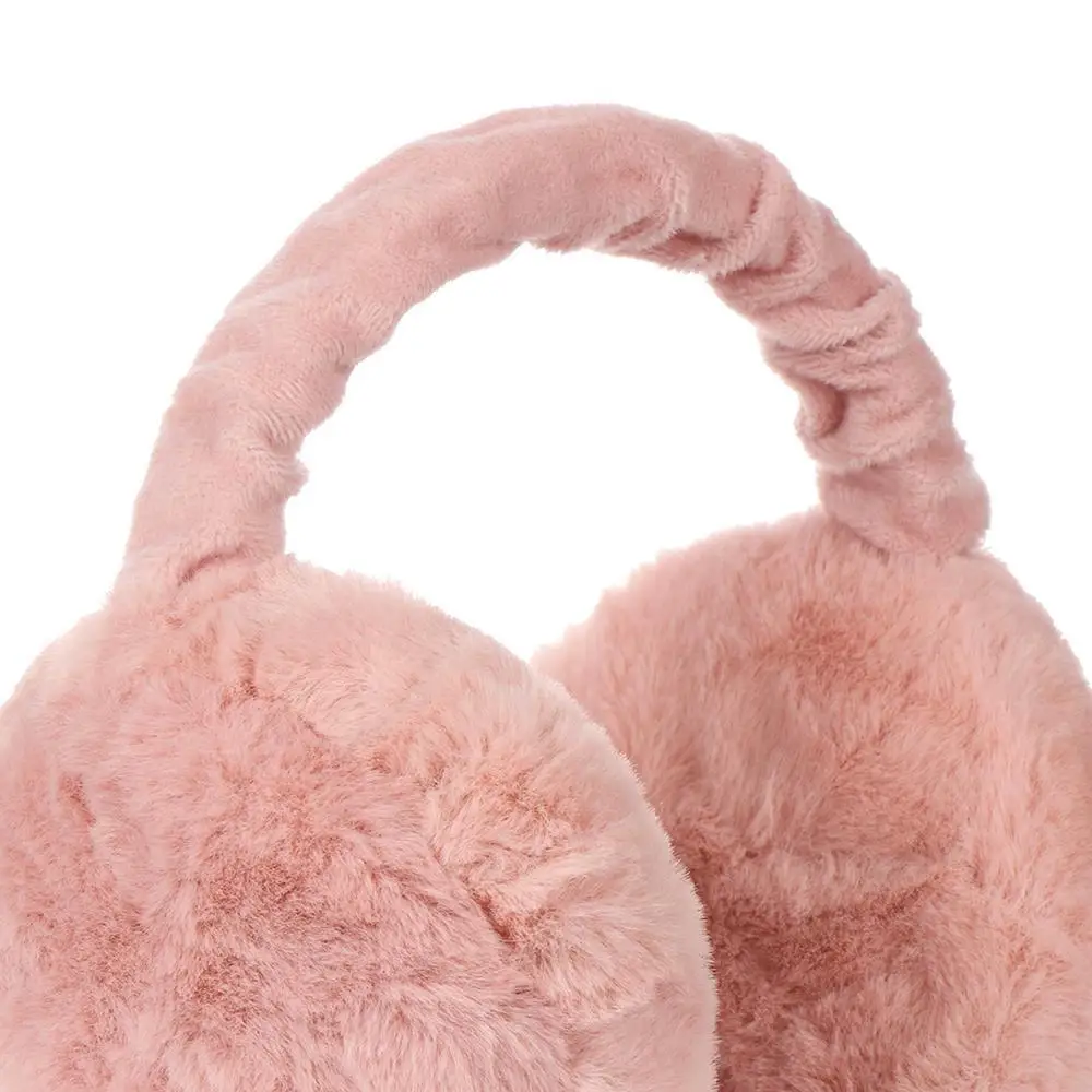 Fashion Unisex Winter Earmuffs Women Men Ear Warmer Plush Solid Color Comfortable Ear Muffs Earflap Earmuffs