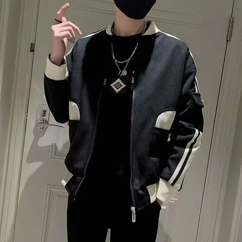 

Casual Man Coat Trendy Cargo Jacket for Men Fast Delvery High Quality Cheap Sale Y2k Vintage Korean Reviews Many Stylish Joker