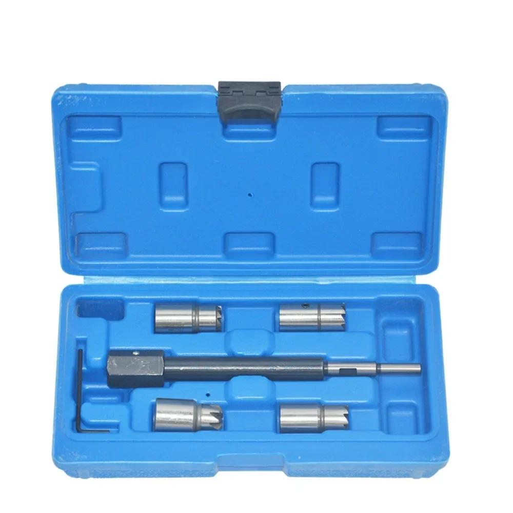 5-Piece Diesel Injector Holder Cleaning Reamer Set