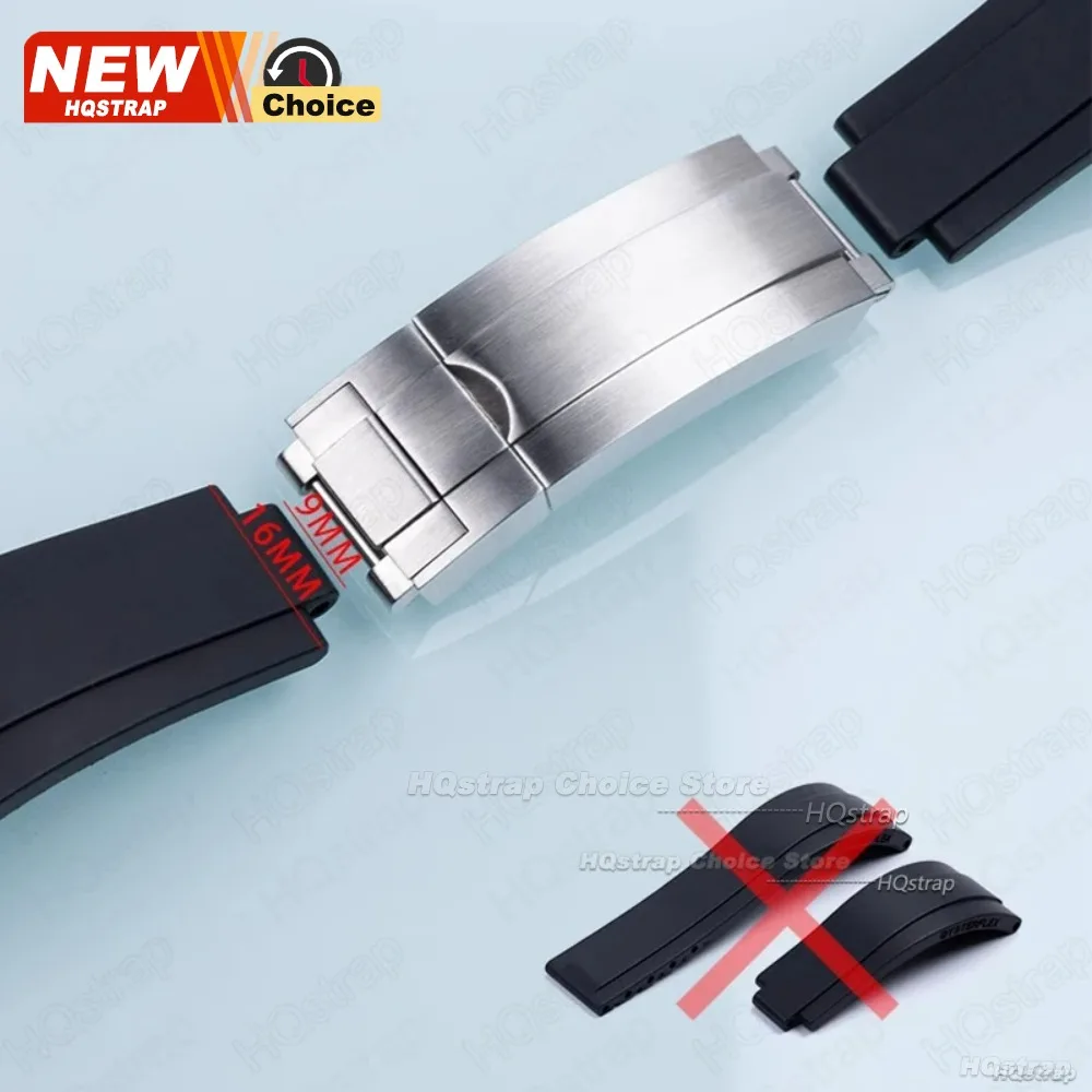 9 مللي متر x 9 مللي متر للطي مشبك ل رولكس دايتونا حزام ساعة اليد المشبك ل يخت ماستر الصلبة الفولاذ المقاوم للصدأ زر ساعة أدوات إصلاح #4