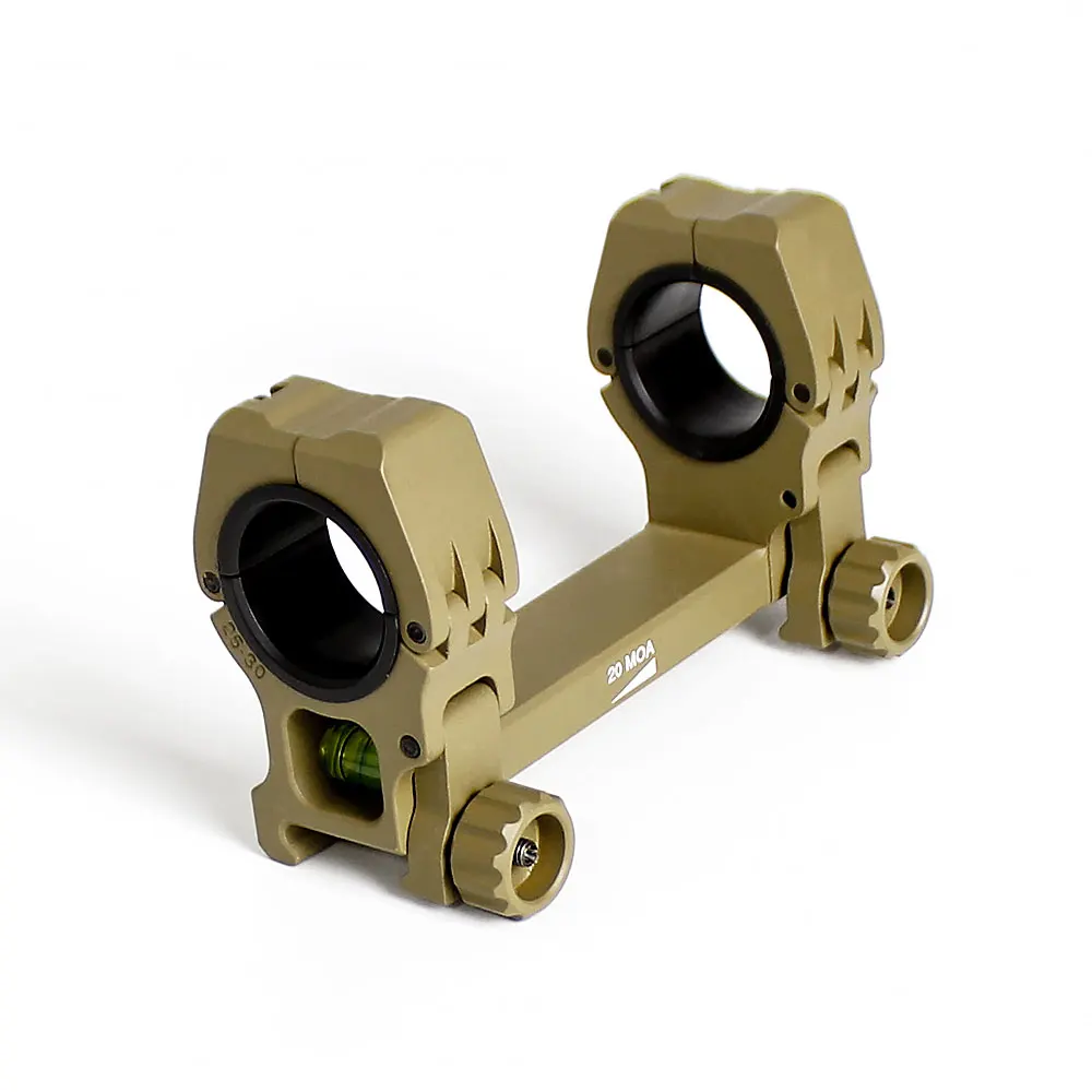 Imagem -04 - Sotac Gear-caça Âmbito Mount Bolha Nível Anel Arma Tática Âmbito Base de Montagem 25.4 mm 30 mm de Diâmetro