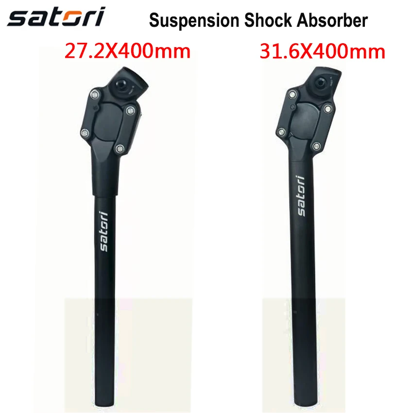 

SATORI SPRING BOX Bicycle Seat Bike Suspension MTB Bike Seatpost Damping 4-link 27.2x400/31.6x400mm Post Tube PK SR SUNTOUR NCX