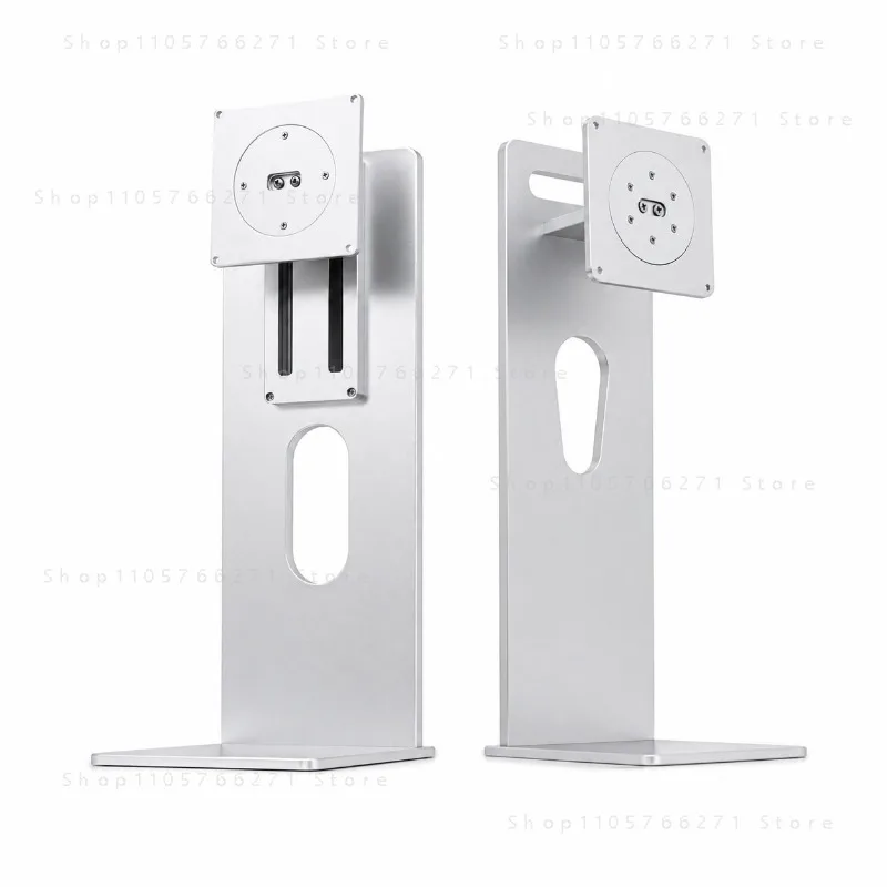 Monitor Bracket with CNC Aluminum Alloy Shell, Computer Screen Lifting Rotating Bracket XDR Style for Ergonomic Setup 1 PC