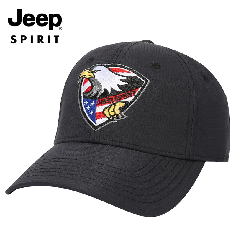 

Jeep Unisex American Classic Baseball Cap Trucker Hat UV Protection Running Cap Outdoor Sports Cap, Adjustable Fit, Best Gift