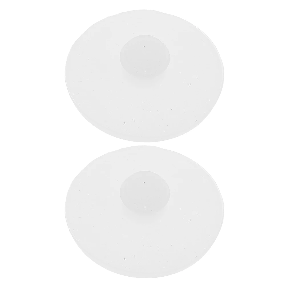 

2pcs Silicone Water Bottle Lid Plug Anti-Leak Stopper Replacement Caps Holder Spill Proof Cover For Wide Mouth Bottles Leakproof