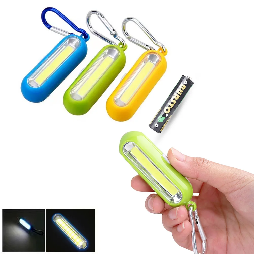 Led Mini Torches Light Portable Flashlight Keychain Torch Lamp 3 Modes Waterproof Light Outdoor Hiking Camping night light