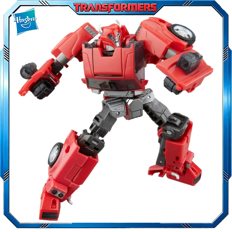 In Stock Hasbro Classic Transformers Toy Age Of The Primes Deluxe Class Cliffjumper Action Figures Robot Toy Collectibles Hobbie - view 3