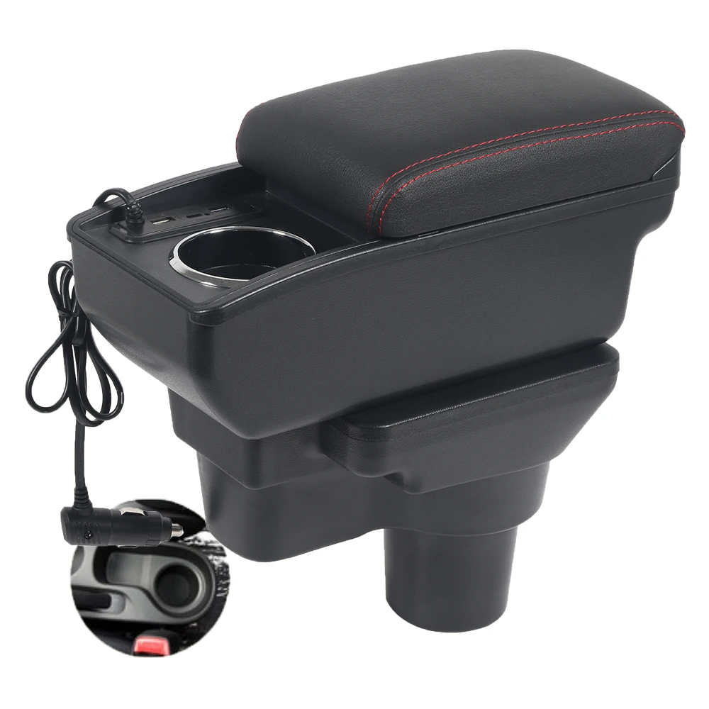 

Car Rio 4 Rio X-line Solaris 2 Accent Vern Armrest box﻿ elbow support central content store case console storage