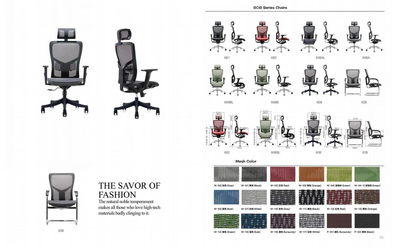 مكتب ألعاب فاخر لأثاث المكاتب وكرسي مكتب مع مسند للقدمين